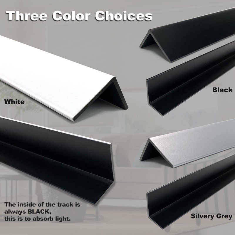 Keego 100% Blackout PVC Light Blockers for Window Shades and