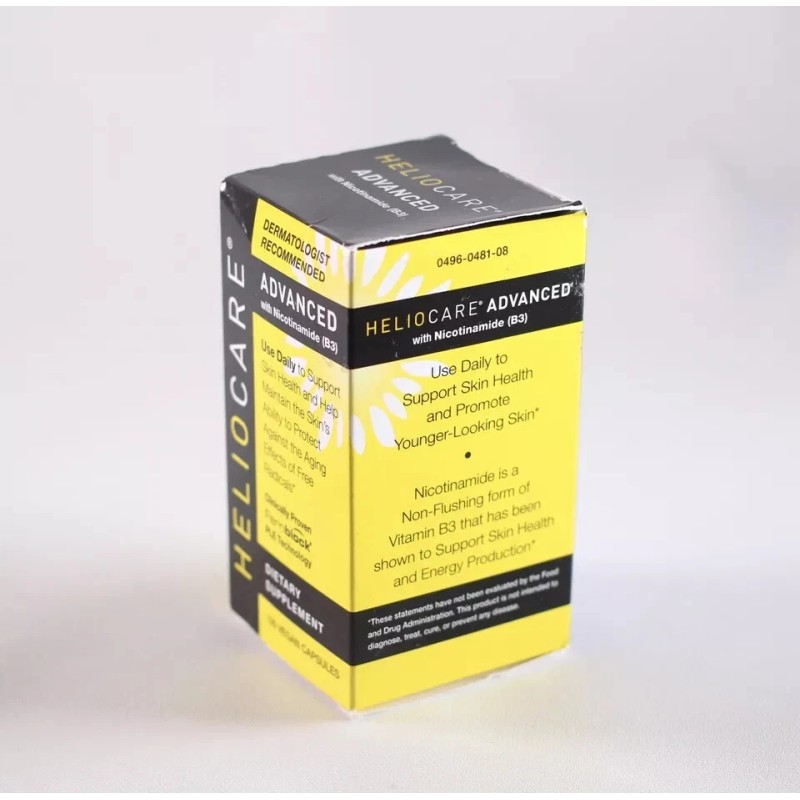 Heliocare Advanced with Nicotinamide B3 Skin Health 120 Capsules exp