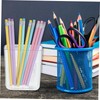 SEWACC Wooden Makeup Organizer Cute Pencil Holder Highlighter Cute Pencil