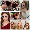 NLEYANB 10 Pairs Wholesale Party Heart Fashion Sunglasses Bulk for
