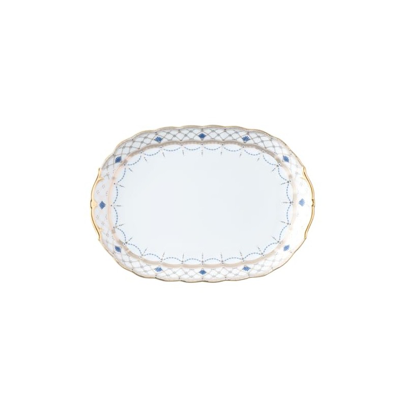 Narumi 52476-1992 Primadonna Plate, 12.6 inches (32 cm), Gold, Made