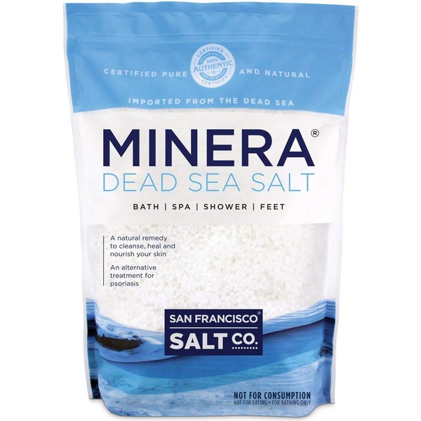 Minera Dead Sea Salt 19 lbs. Coarse - 100% Pure and Authentic.