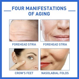 Suero antienvejecimiento, crema antiarrugas para mujeres, corrector de manchas oscuras y suero de colágeno antienvejecimiento para todo tipo de piel (3PCS)