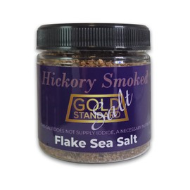KOSHER CERTIFIED Hickory Smoked Flake Sea Salt - 4oz