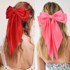 VELSCRUN Velscrun Hair Bows for Women Girls 3Pcs Pink Red