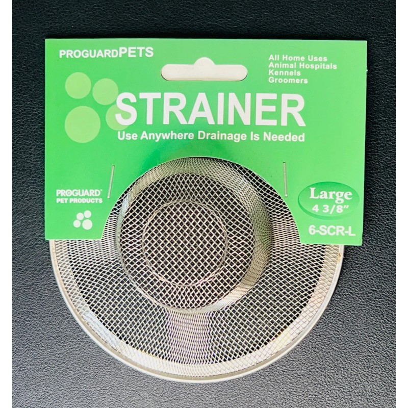 Proguard Stainless Drain Strainer 4 3/8" Mesh Stopper PETS Hair