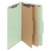 Smead® Classification Folders, Pressboard With SafeSHIELD® Fasteners, 2 Dividers, 2"