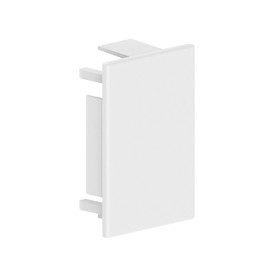 Habengut | End Caps for Mounting The Cable Duct 40 x 60 mm, Colour: White