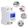 Digital Electricity Meter LCD Digital Electricity Meter Single Phase DIN