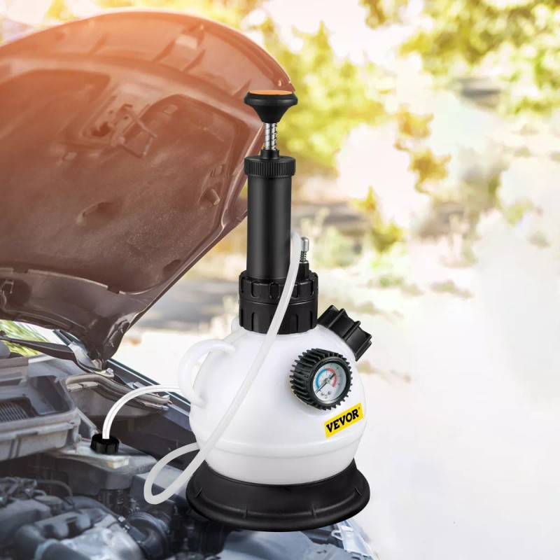 Vevor Purgador De Presion De Liquido De Frenos Con Manometro