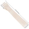 Wobe Long Opera Party 20s Satin Gloves Stretchy Adult Size