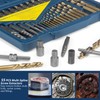 MABLEVI 55-Piece Screw Extractor Set, Broken Bolt extractors & Multi-Spline