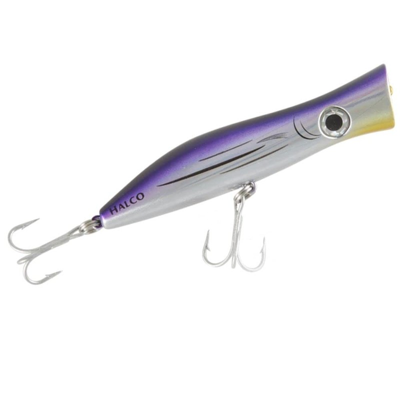 Halco Roosta Popper 135mm White Redhead