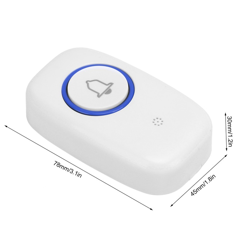 433MHz Wireless Door Bell Electronic Remote Control Smart Emergency Alarm