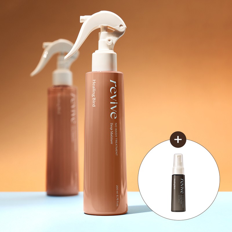 Healingbird Revive No Wash Treatment Deep Moisture 200mL Special Set
