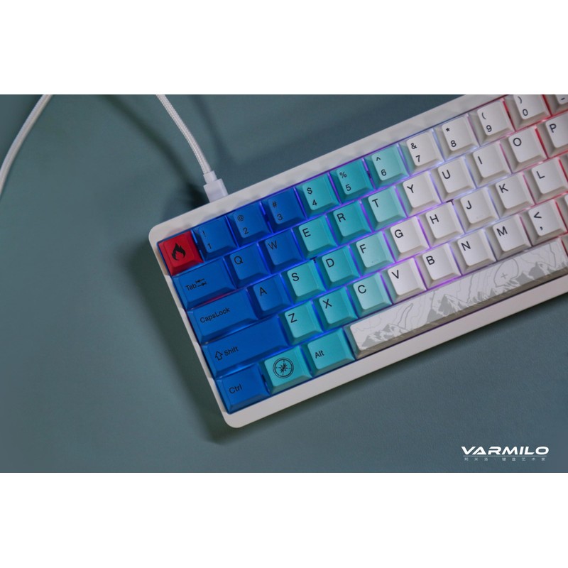 Varmilo Muse65 HE Summit 8K Aluminum 65% RGB Keyboard