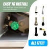 Car Tire Valve Stem Caps, Universal Dice Valve Stem Caps