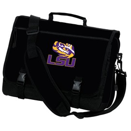 LSU Tigers Laptop Bag LSU Computer Bag or Messenger Bag