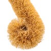 ORFOFE 1pc Coconut Long Handle Cleaning Brush for Cups Mugs