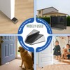 Heavy Duty Door Stopper Wedge - 2 Pack Widened Door