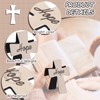 Outus 48 Pieces Magnetic Christian Religious Cross Bookmark Religious Bible