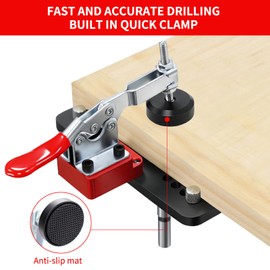 Metal Concealed Hinge Jig with Woodworking Tools,35mm Concealed Door Hinge Jig,Cabinet Hinge Jig for Door Cabinets Hinges Mounting for Woodworking Door Cabinet Hinges Mounting Tool