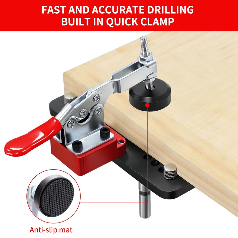 Metal Concealed Hinge Jig with Woodworking Tools,35mm Concealed Door Hinge