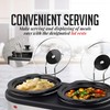 OVENTE Double Slow Cooker, Buffet Server and Warmer with Two