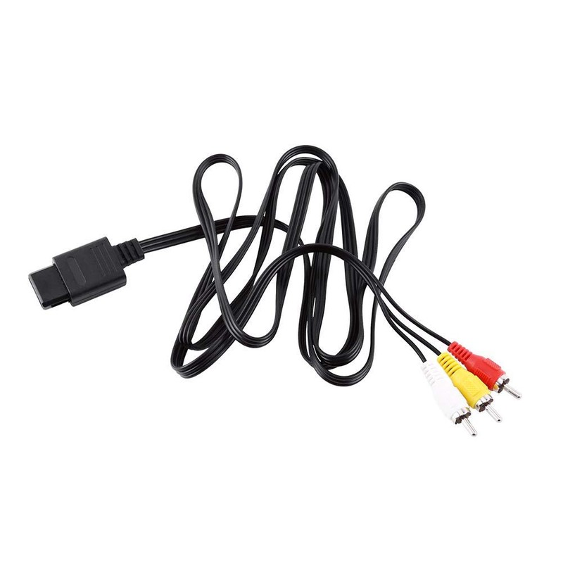 Zerone Cable compuesto AV de 1,8 metros compatible con consola