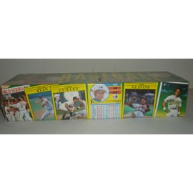 Fleer '91 Baseball Logo Stickers and Trading Cards Box Set