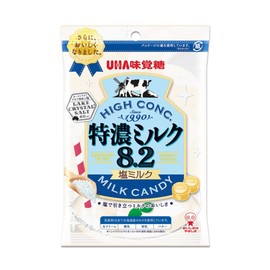 UHA味覚糖 特濃ミルク8.2 塩ミルク 75g ×6袋