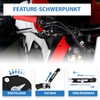 ZHUOWU Adjustable Motorcycle Clutch and Brake Lever CNC Folding Extendable