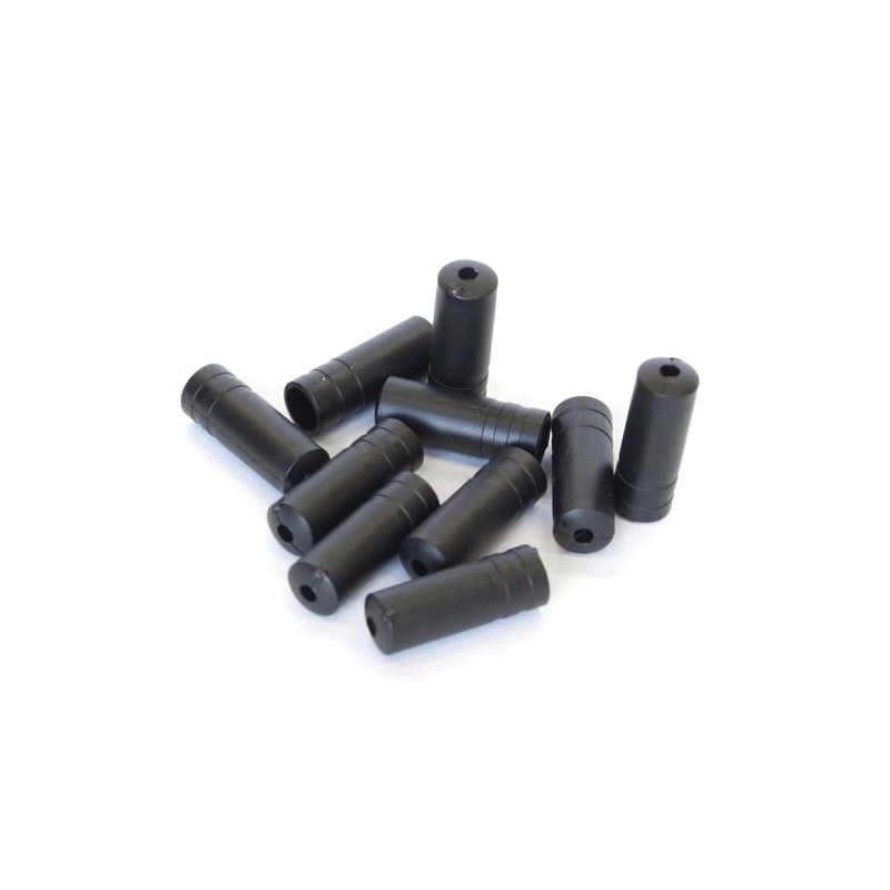Clarks Cycle Systems Nylon Gear Cable Outer Ferrules, Black, Pack