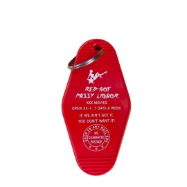 Red Hot P Liquor House of 1000 corpses inspired keytag