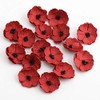 Paper Poppies - Poppy Craft Flowers Red (Pack of 16)