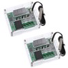 Hailege 2pcs W1209 with Case 12V DC Digital Temperature Controller