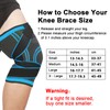 Knee Supports 2 Pack Knee Brace with Adjustable Strap Compression