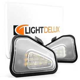 LIGHTDELUX Replacement for LED Ambient Lighting Exit Lighting Door Light with Certification Mark without Error Message (for VW)