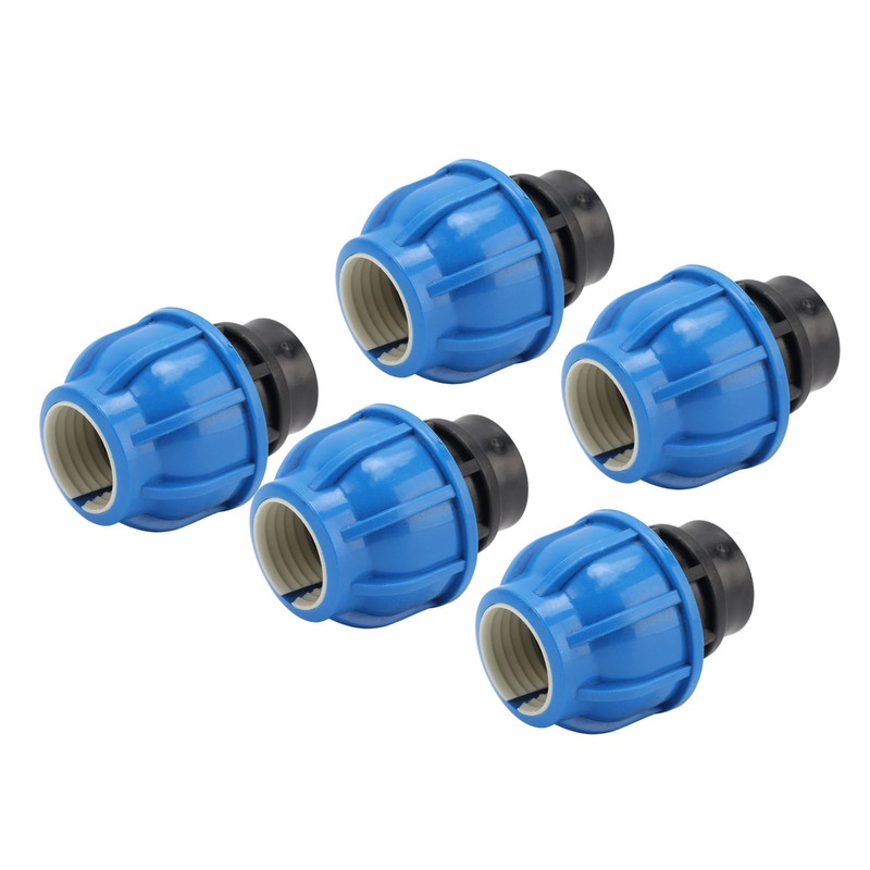 5PCS Plumbing Fittings Water Pipe Quick Connector Coupling Kit Female