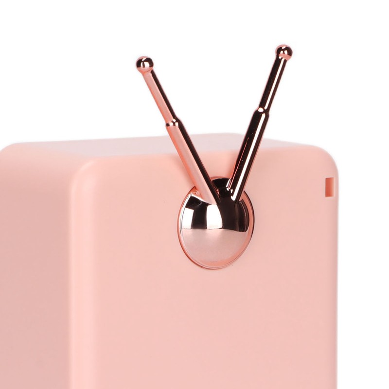TV Shaped BT Speaker Wireless Lightweight Portable Mini Classic Style