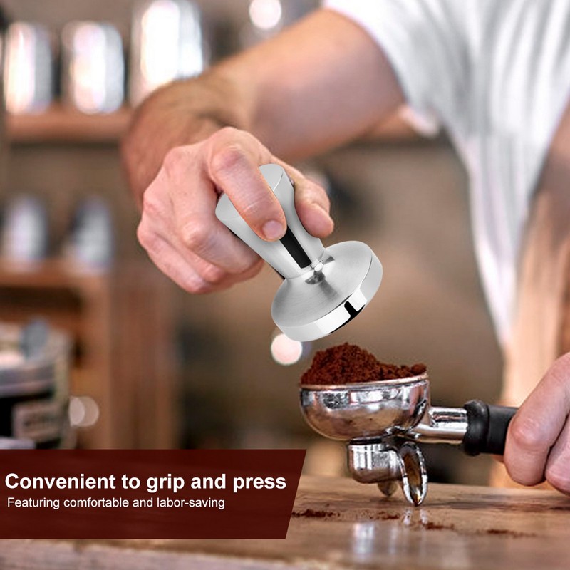 Stainless Steel Coffee Tamper Espresso Tamper Coffee Bean Press