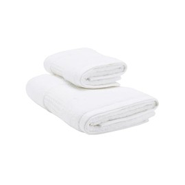 BELLORA - Set Gesichts- und Bidetücher aus Baumwolle - Waschbeständige Handtücher, inklusive 1 Gesichtshandtuch 55 x 100 cm und 1 x Bidetuch 40 x 60 cm - 2-teilige Handtücher