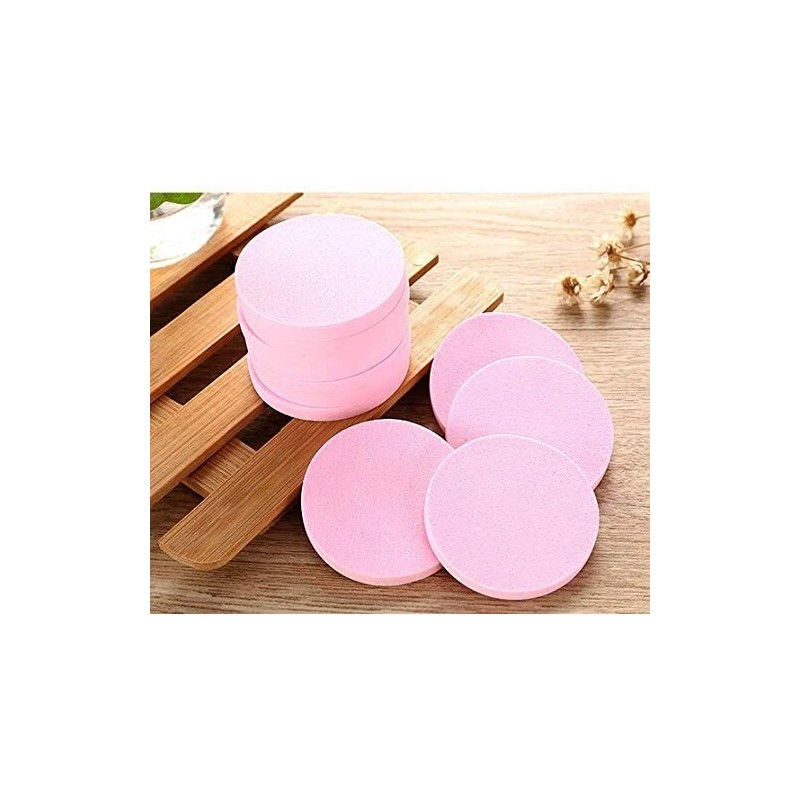Equate 2 Piece Round Beauty Cosmetic Sponges Foundation Application 8
