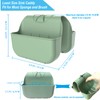 VPASION Sponge Holder for Kitchen Sink, Silicone Sink Saddle Caddy