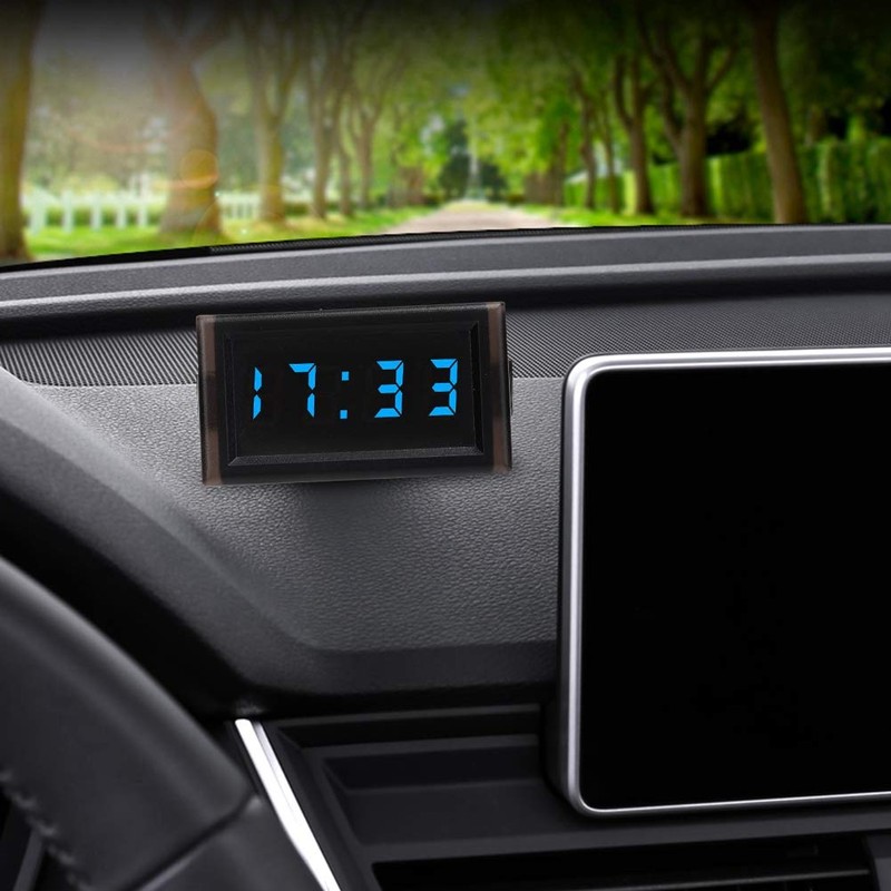 Car Digital Clock, Mini Car Clock, Digital Clock, Electronic Clock,