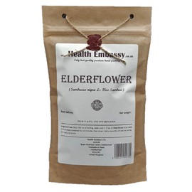 Health Embassy Elderflower (Sambucus L.) Loose Herbal Tea (100g)