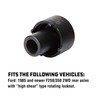 Powerbuilt Spindle Nut Socket, 4 Lug, 2-3/4-inch Outer, Ford, Easy