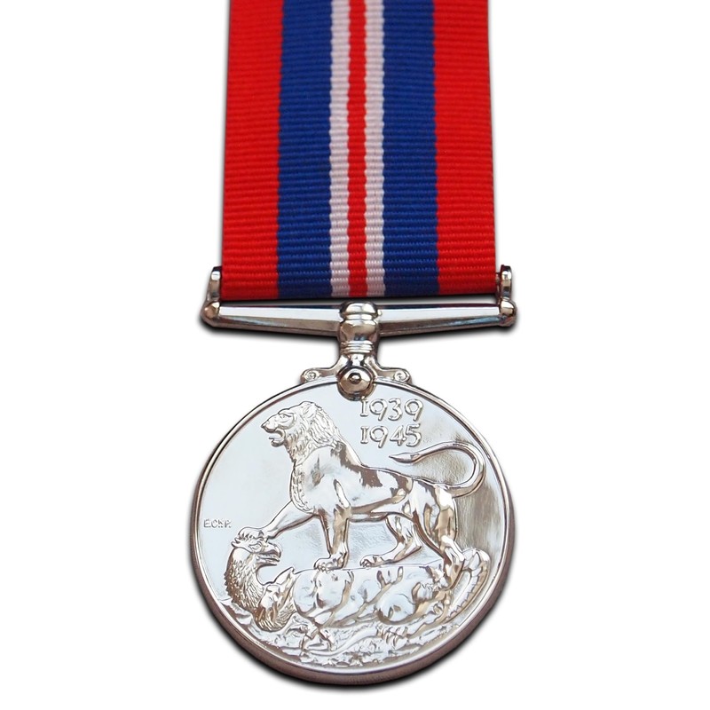 1939-45 War Medal Full Size British MIilitary Award WW2 Repro