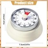 CZAYEFNH Mechanical Kitchen Timer Clock，Kitchen Timer, Classroom Visual Timer，Durable Mechanical