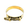 Wuidail T-Bolt Hose Clamp (3.25" (84-92mm), Gold)